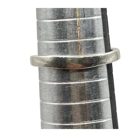 Sterling Silver CZ Cluster Ring Flower Size 7.75 Vintage Y2K 925 Classic 2.9g - Picture 7 of 10